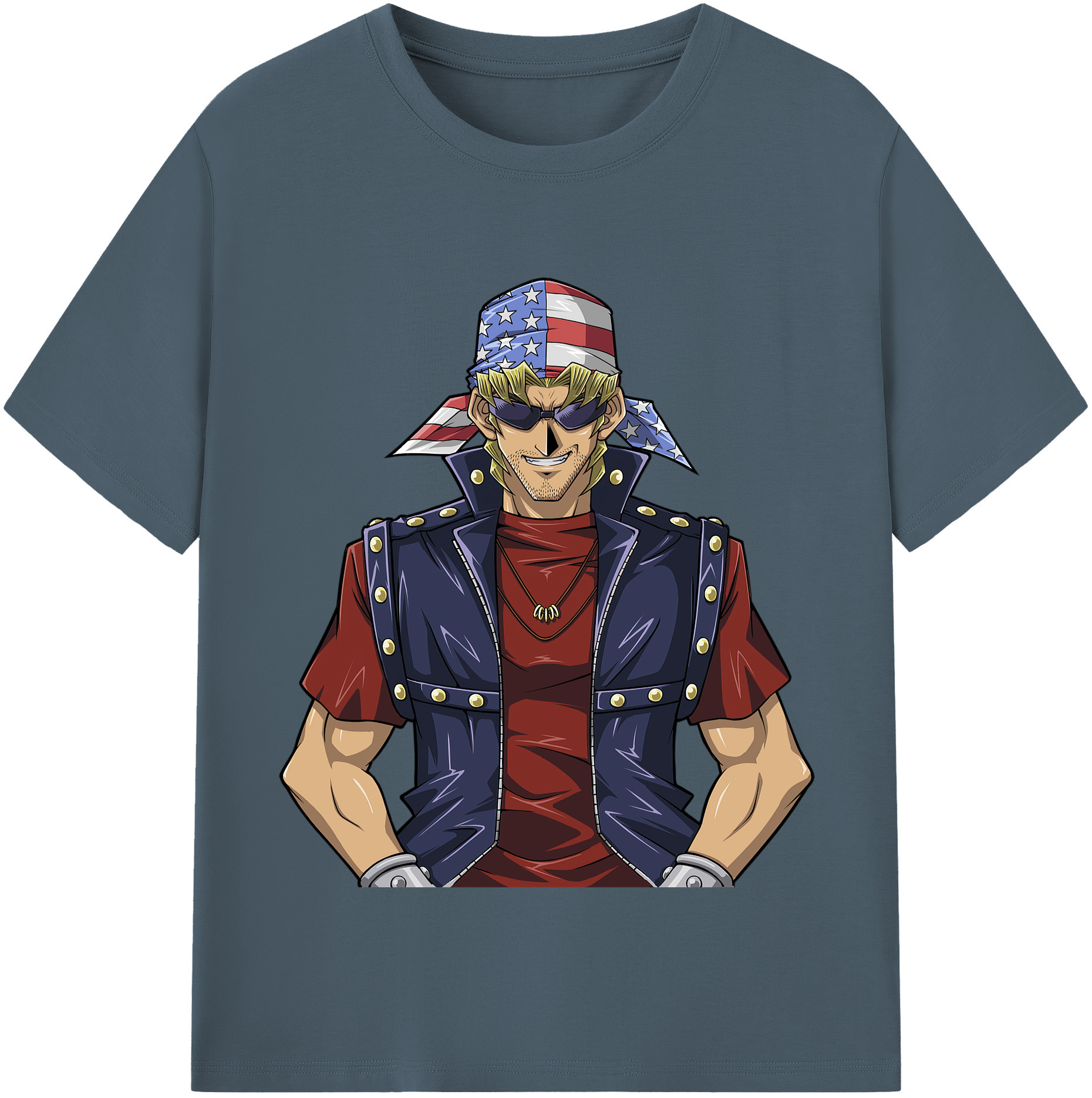 （画像用） 遊☆戯☆王 Yu-Gi-Oh! 綿100％半袖Tシャツ（フロントプリント）